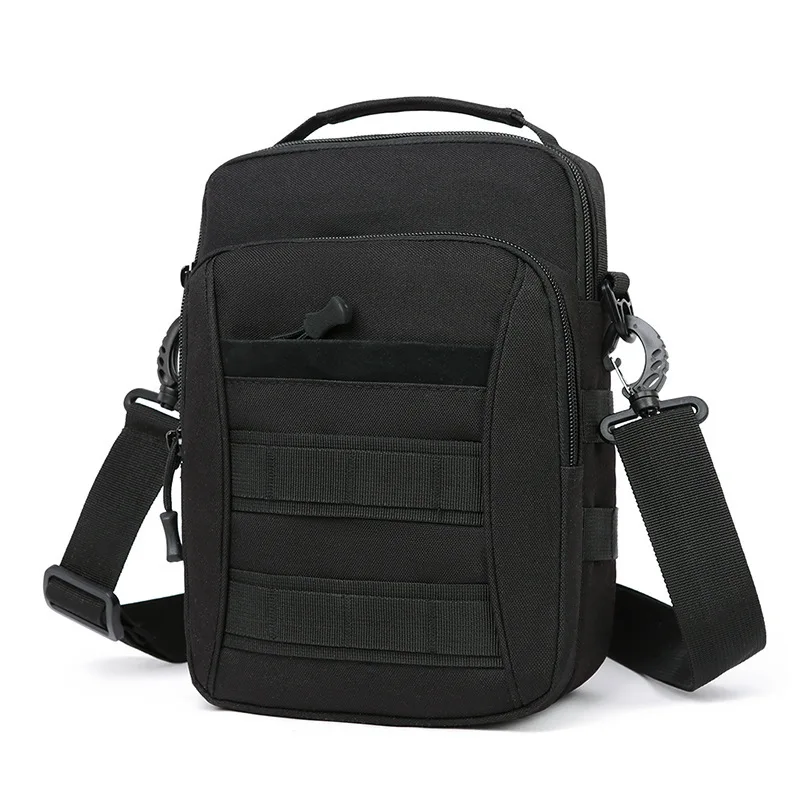 

Casual Sports Outdoor Ride Luggage Multi-functional Verticle Camouflage Crossbody Bag Waterproof Zipper Toolkit