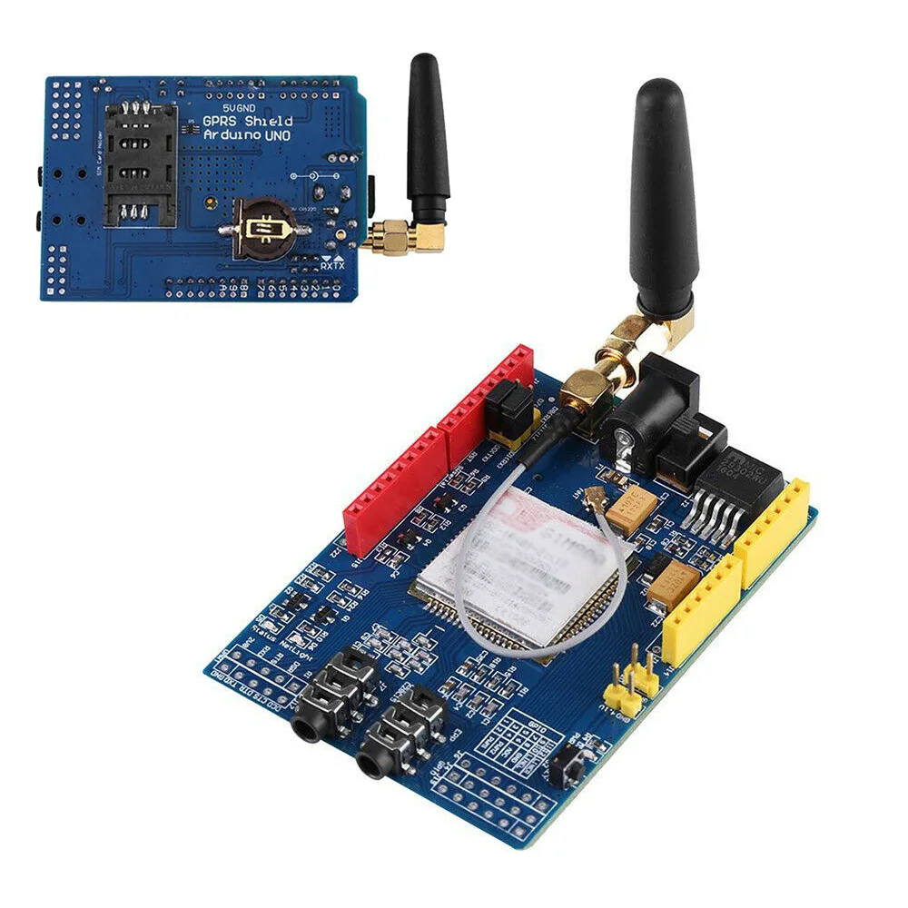SIM800C макетная плата четырехдиапазонная GSM GPRS модуль Bluetooth с антенной Inm SIM800C макетная плата