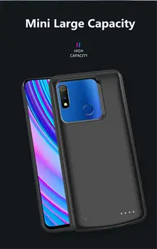 

6500mAh Battery Charger Cases for OPPO Realme X2 Power Bank Cover Charging Cases For OPPO Realme Q External Battery case