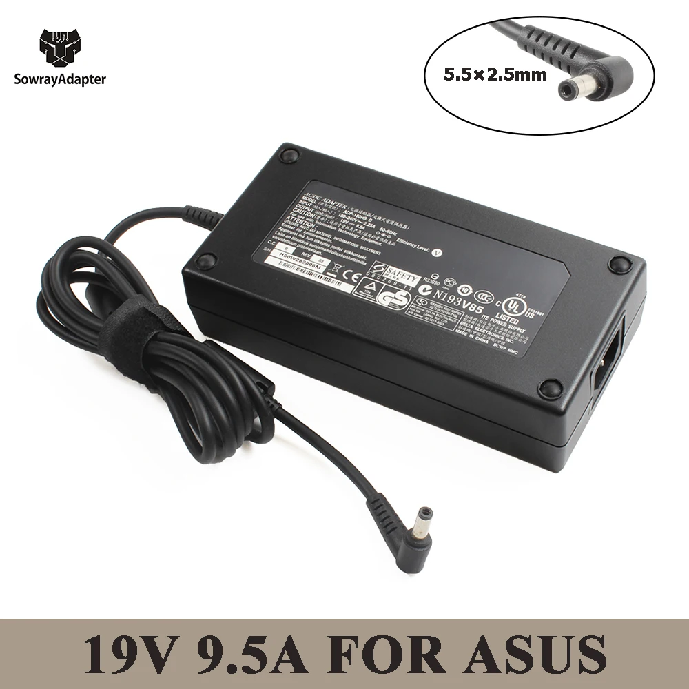 19V 9.5A 5.5*2.5mm 180W laptop ac Adapter Power Charger for Asus G55VW G75VW ROG G750 G750JM G70SM G70SN G70SR power supply|Laptop Adapter| - AliExpress