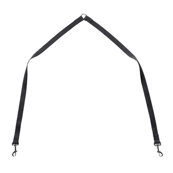 

Black Color Nylon Adjustable/Unadjustable Pet Dog Cat Puppy Training Leads Double Buckle Leash Traction Rope Pull Two Dogs