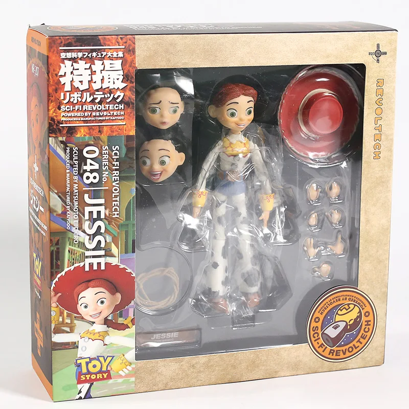 История игрушек Revoltech 048 Jessie/LR-045 Woody/011 Базз Лайтер ПВХ фигурка Коллекционная модель игрушки