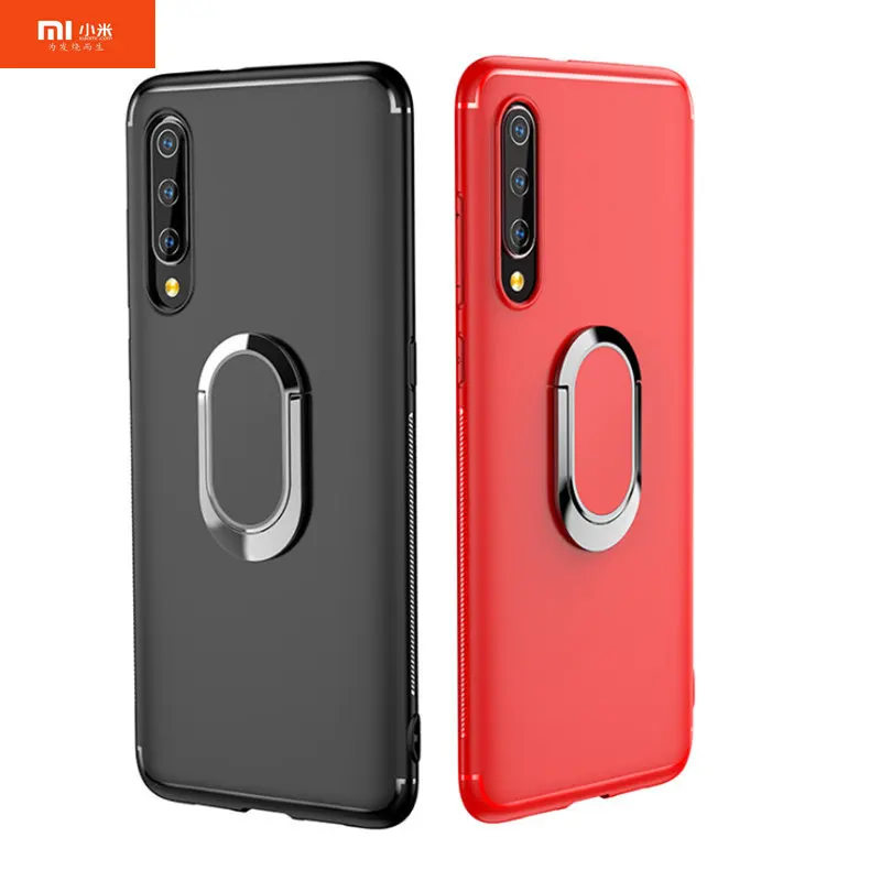 

Original for xiaomi 9se case Car magnetic finger ring phone case for xiaomi mi 6 8 8se 9 redmi note 7/7 Pro GO 7 Bring support.