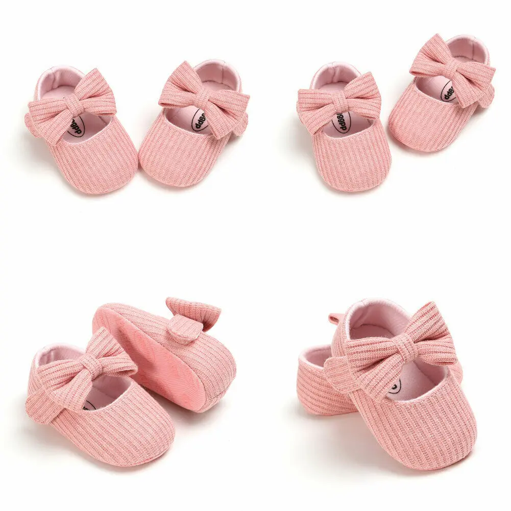 FOCUSNORM/детская обувь для принцессы для новорожденных девочек; повседневная обувь с бантом и мягкой подошвой для маленьких девочек; детская кроватка; обувь для детей 0-18 месяцев