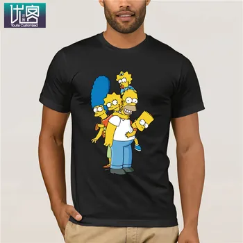 

Simpson Family Clothes Popular T-Shirt Crewneck 100% Cotton Tees Humor Tee Shirt 100% Cotton Tops Graphic Vintage Crew Neck