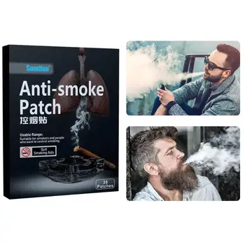 

1 Box Stop Smoking Patches Give Up Detoxification Calming Nerve Refreshing Easy Sfficient Cigarettes Patchs Anti Smoking Patch