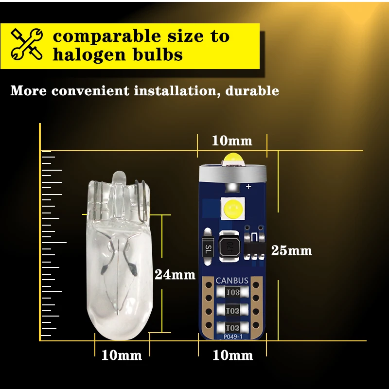 IJDM T10 W5W светодиодный WY5W 501 2825 168 высокое качество супер яркий светодиодный купол для чтения автомобиля Авто габаритные огни клиновидные задние боковые лампочки