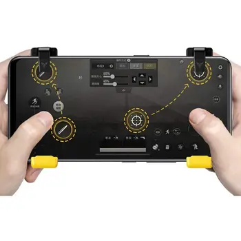 

For PUBG Game Trigger Mobile Gamepads Move Shooting Fire Button Joystick for Android and Ios Smart Phone Game Controller