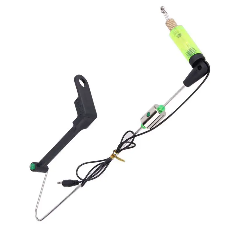 

Fishing Carp Fishing Bite Alarm Hanger Swinger LED Illuminated Indicator Durable Fish Tools Accessories fishing tool 2#
