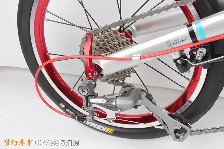 Fnhon FCG1609 складной велосипед 16 дюймов Minivelo CR-MO сталь V тормоз 9 скоростей городской Commuter велосипед для Shimano Shift ретро досуг BMX