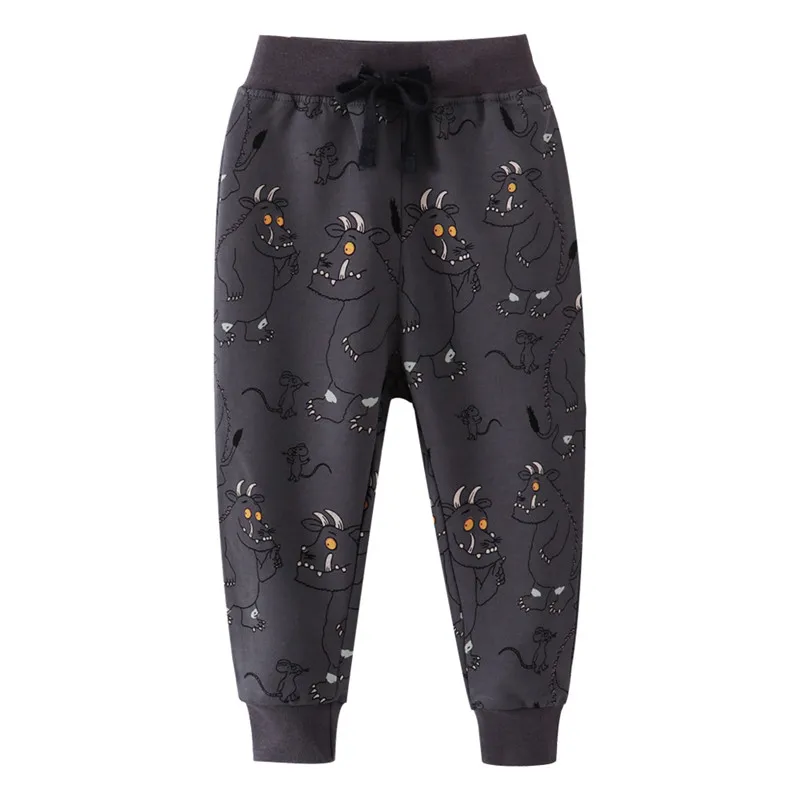 Children Monsters Sweatpants for Boys Girls Long Pants Animals Print New Arrival Kids Trousers Pants