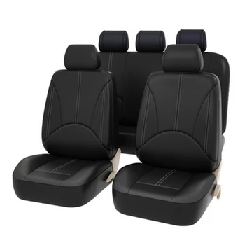 

Black Seat Cover For Toyota RAV4 4runner Yaris Venza Set Parts Accessories Car