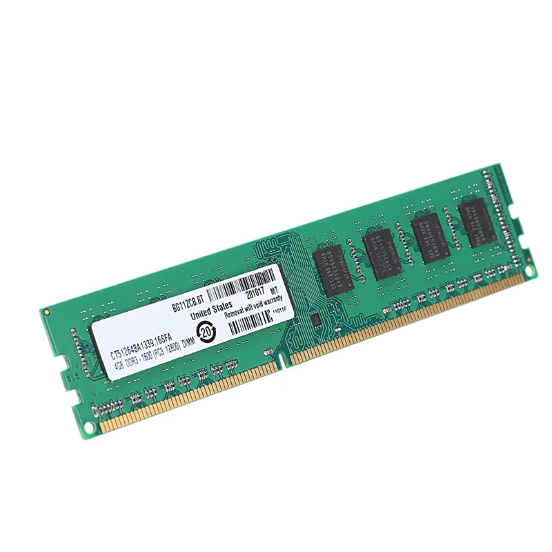 DDR3 4 Гб оперативной памяти PC3-12800 1,5 V 1600Mhz 240 Pin настольная Память DIMM небуферизированная и не ECC для настольной материнской платы AMD