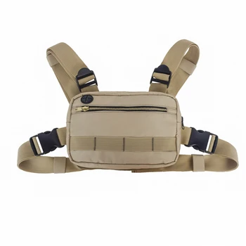 

Men Outdoor Travel Fanny Pack Shoulder Handbag Storage Pouch Zipper Chest Bag
