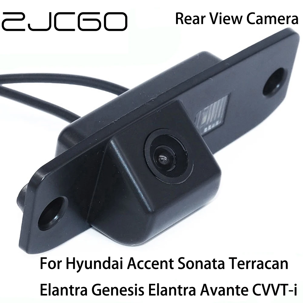 

ZJCGO CCD Car Rear View Reverse Back Up Parking Camera for Hyundai Accent Sonata Terracan Elantra Genesis Elantra Avante CVVT-i