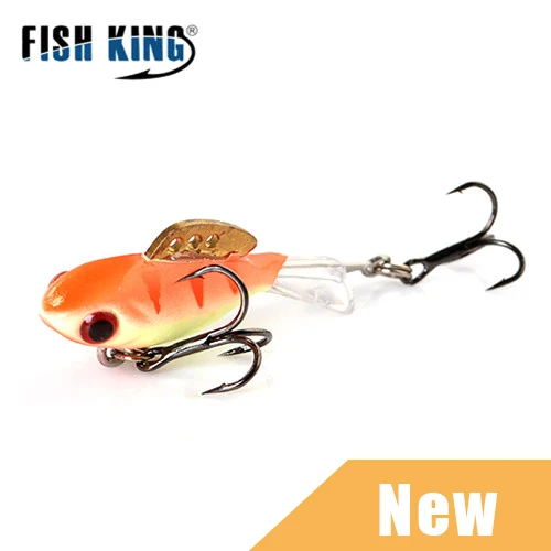 010 FISH KING, зимняя приманка для подледной рыбалки, 1 шт., 38 мм-65 мм, балансировочная жесткая приманка, приманка для подледной рыбалки, свинцовая приманка - Цвет: 010