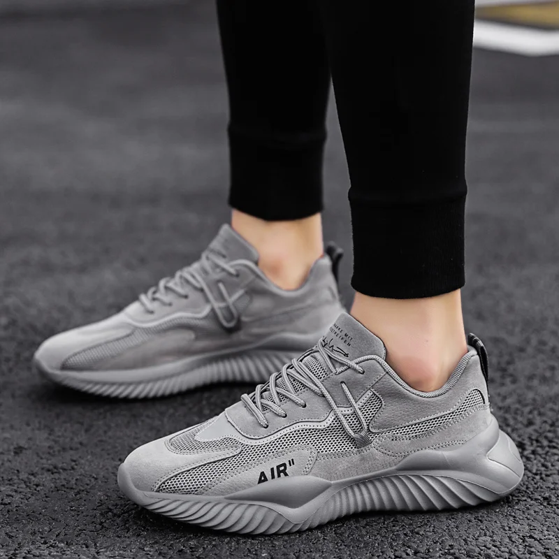 2021 For Men Running Lightweight Shoes Shockproof Breathable Male Height Increase Platform Walking Gym Sports | Спорт и развлечения