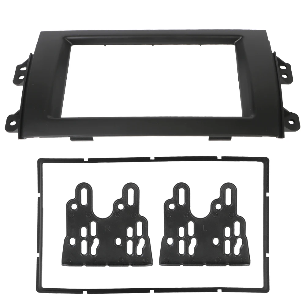 ڵ   , Ű SX4 2006-2013 ǾƮ ġ 2005-2014 , 2 Din Fascia  DVD ׷ г öƽ