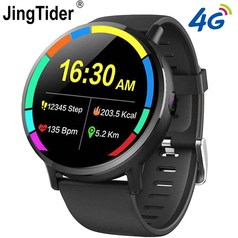  DM19 4G Smart Watch 2.03 inch Big Screen MTK6739 Quad Core Android 7.1 OS 16GB Rom 8.0MP Camera GPS