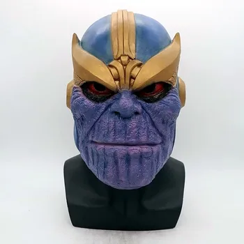 

The Avengers 3 Infinity War Thanos Gauntlet Cosplay Gloves Prop Halloween Latex Avengers: Infinity War Mask Gauntlet Energy