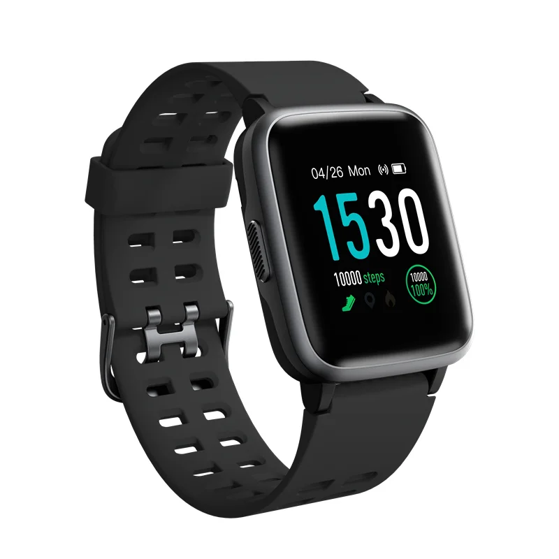 Id205 Hd 1,3 Zoll Kontaktieren Screen Bluetooth Smart Uhr Tragbare Herz Rate Fitness Tracker Sport Armband Wasserdicht SmartWatch