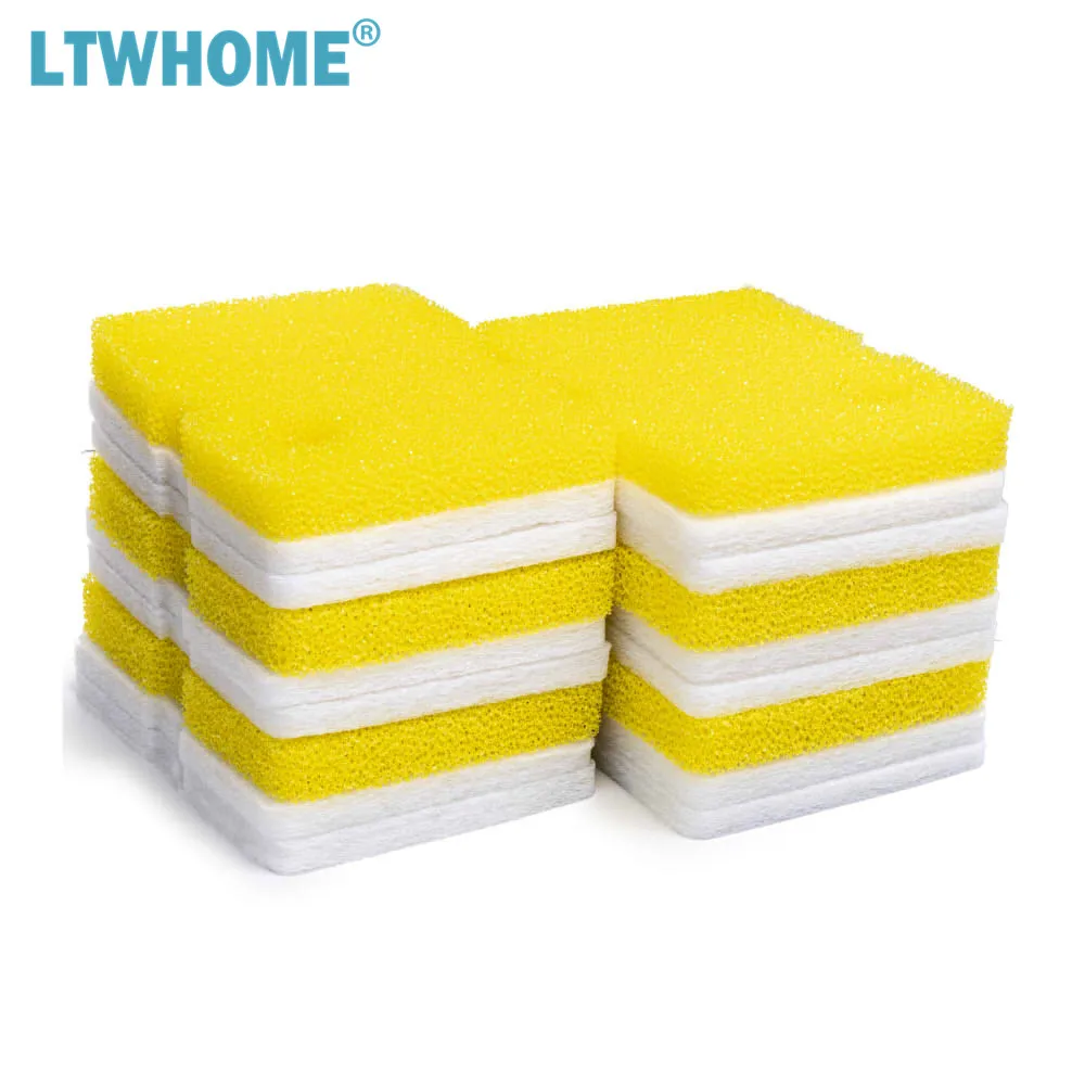 LTWHOME совместимая с биогубкой и нитью подушка для замены каскада 1200 / 1500 GPH
