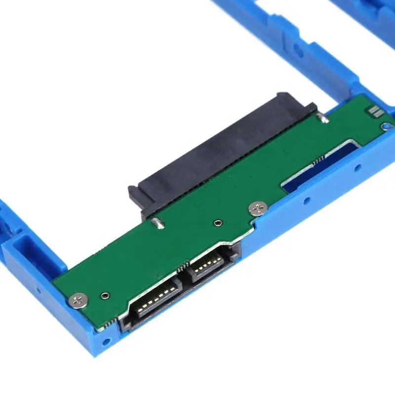 Универсальный 9,0 мм 2nd HDD Caddy SSD диск кронштейн SATA 3,0 интерфейс пластиковый материал жесткий диск адаптер для ноутбука