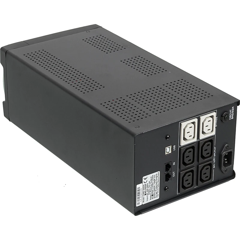 Источник бесперебойного питания Powercom Imperial IMD-2000AP 1200Вт 2000ВА черный