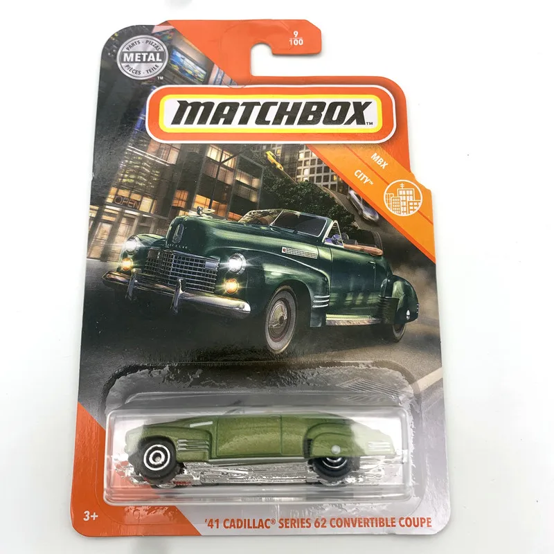 41 CADILLAC серии 62 автомобили Matchbox 1:64 модели из литого металлического сплава