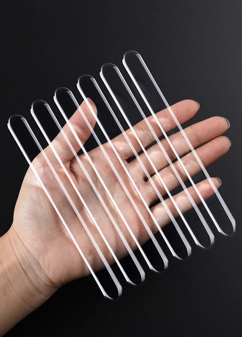 Car Door Edge Transparent Anti Scratch Protection Strips Bumper Scuff Plate BarRearview Mirror Anti-collision Protector Sticker