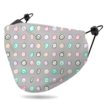 

Muti Design Mouth Masks Cartoon Reusable Mouth Mask Prints Cute Boy Girl Breathable Masks Sunscreen Face Mask