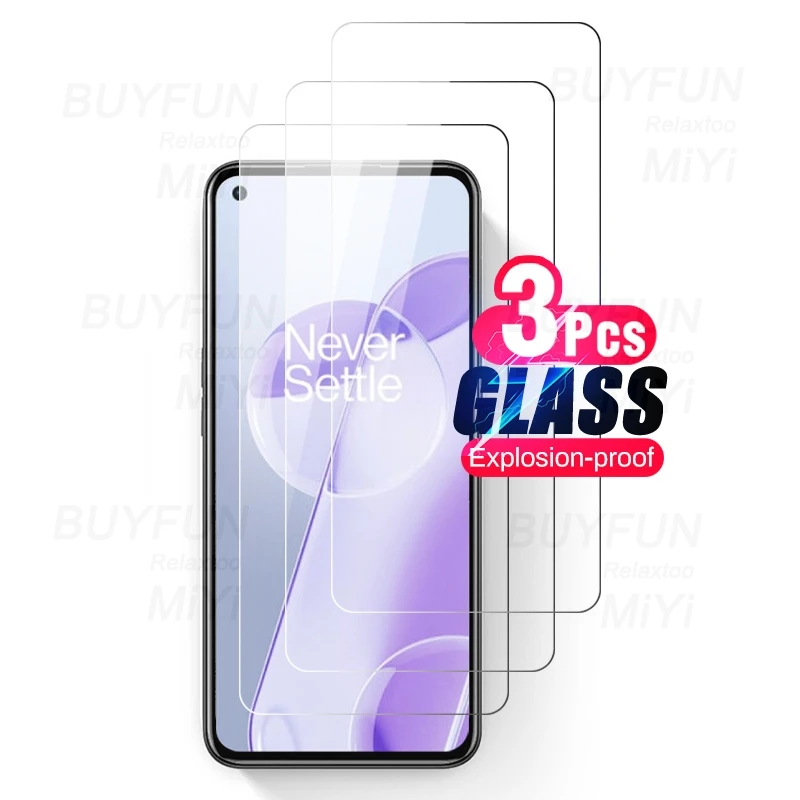 Защитное стекло для OnePlus 9 RT 5G 3 шт. закаленное экрана One Plus More 9R 9T R T 6 55 ''
