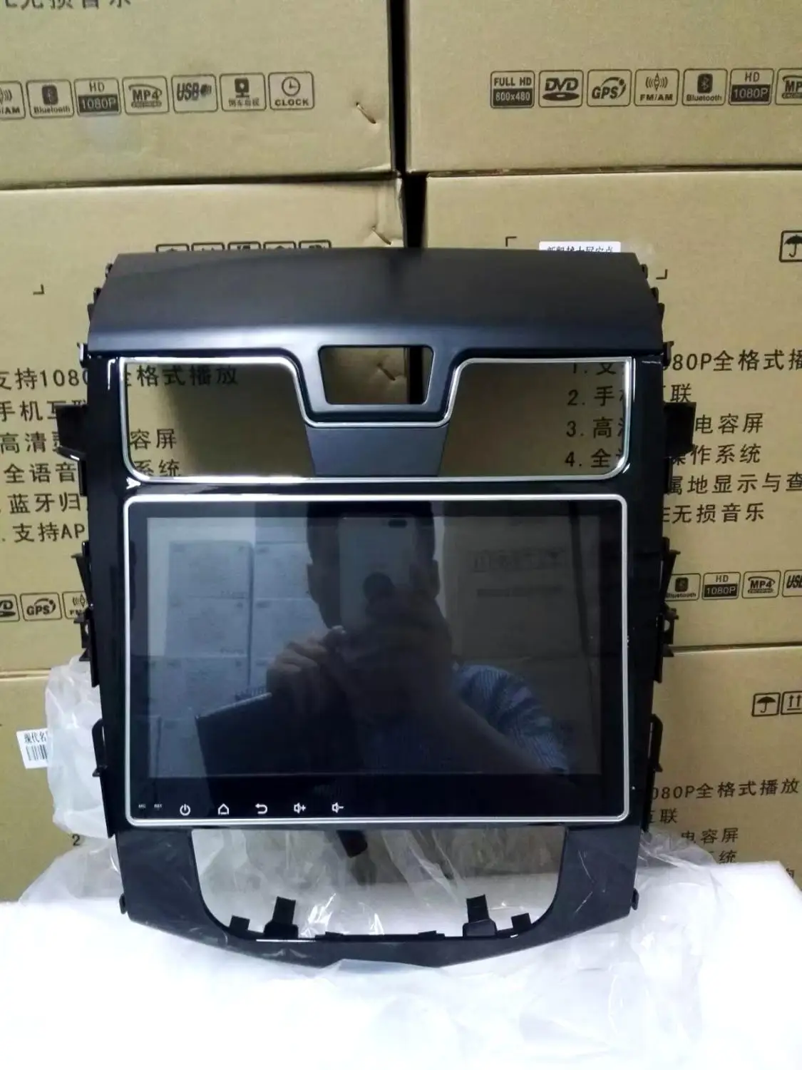Сенсорный ips экран автомобильный gps головное устройство радио для Dongfeng S500 2016 2017