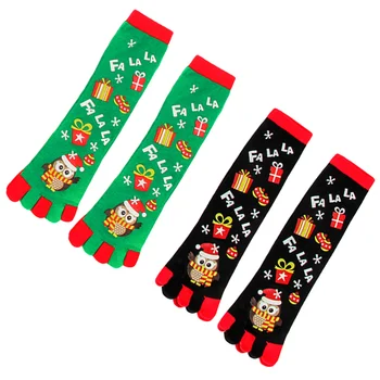 

2 Pairs of Attractive Socks Christmas Stockings Chic Socks Lovely Sock Funny Socks for Home Kids Christmas