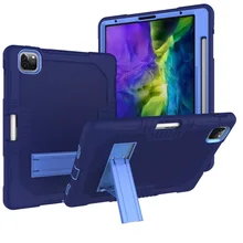 

NEW ERQI NEW For Apple iPad Pro 12.9 2020 (A2229 A2233 A2232 A2069) Cover Baby Safe Armor Shockproof Heavy Duty Silicone Hard