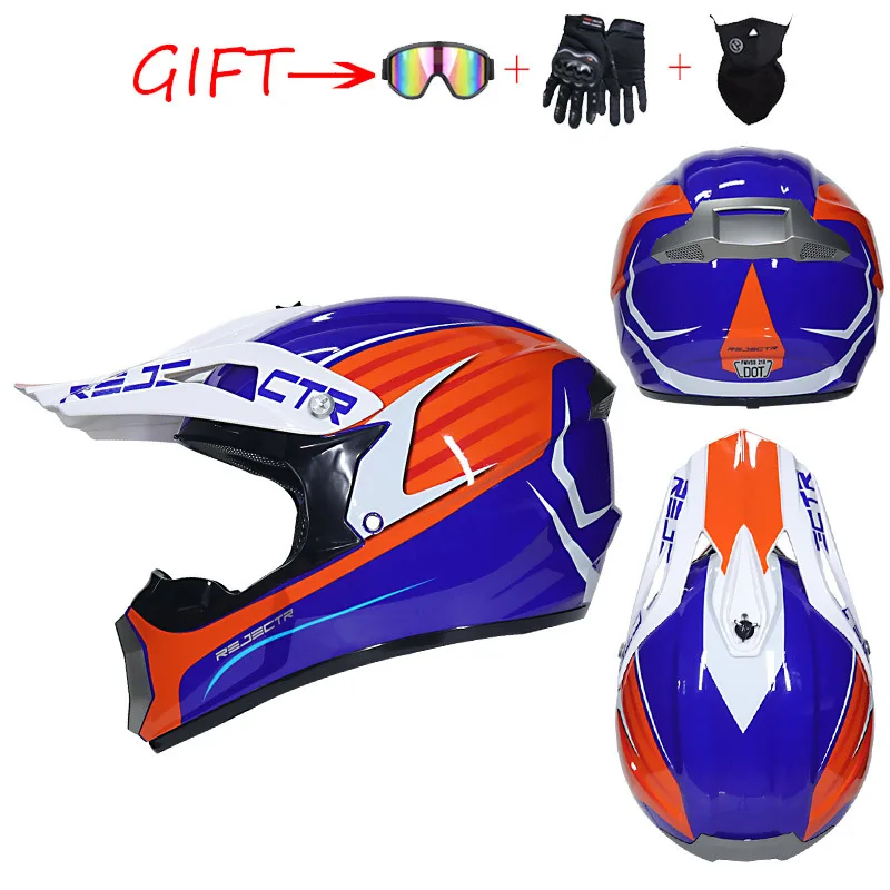 Профессиональный ралли для мотоциклистов, внедорожный шлем для горного велосипеда, гоночного спуска, уличный шлем для мужчин и женщин, сезонные шлемы - Цвет: 5