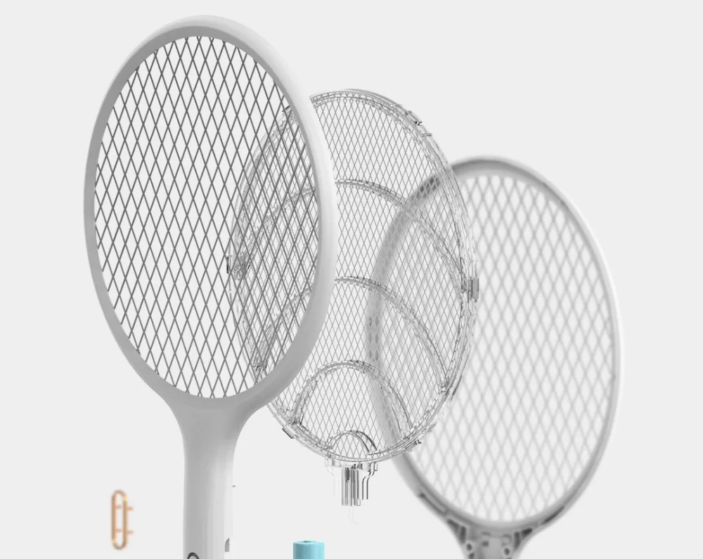 Qualitell 2in1 Electric Mosquito Swatter Dispeller Mosquito Killer Lamp Wall-mounted Mosquito Killing Dispeller USB Charging With Base Bracket (14)