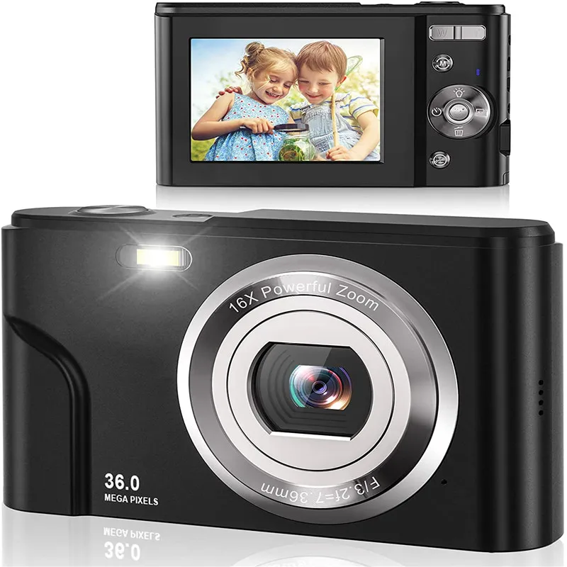 Профессиональная цифровая камера 36MP 16X LCD видеокамера Wi-Fi Портативная ручная HD 1080P