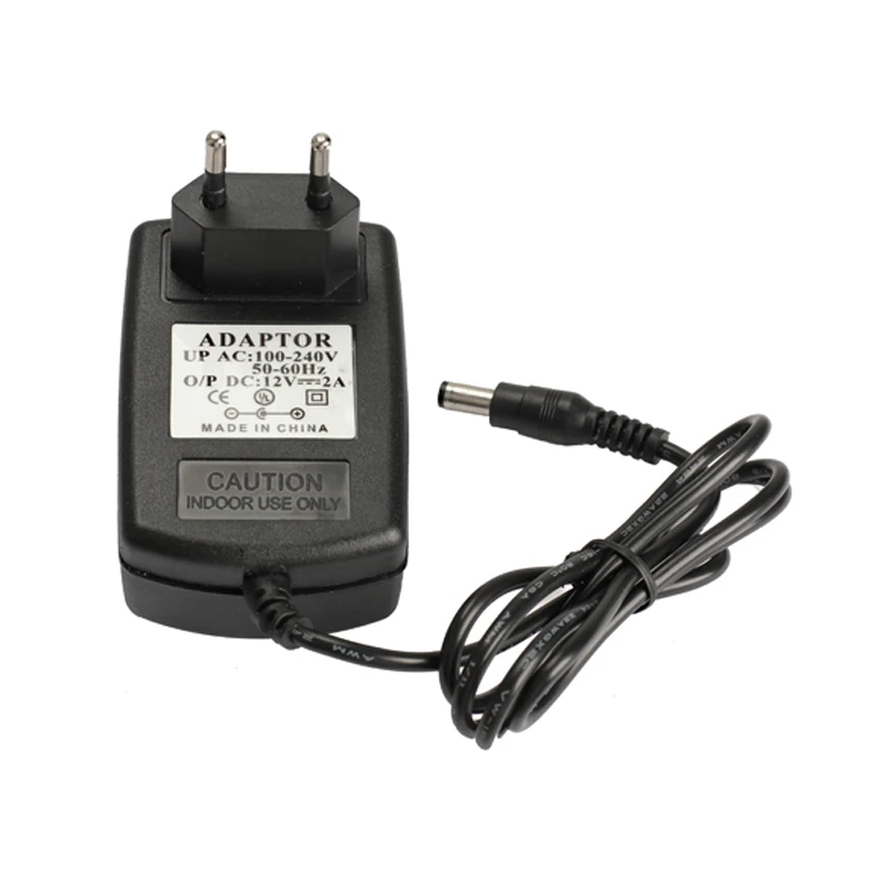 ЕС Plug AC 100-240V в DC 12V 2A импульсный источник питания конвертер адаптер C66