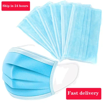 

3 Ply Anti Dust Prevent Face Mouth Masks Face Mask Anti Influenza Shipping
