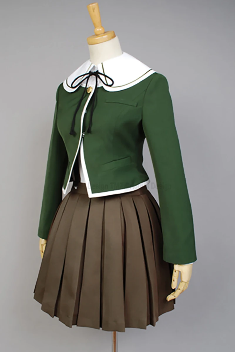 Danganronpa Dangan Ronpa Fujisaki Chihiro униформа для девочек JK карнавальный костюм на Хэллоуин и