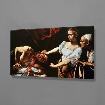 

Judith Beheading Holofernes Caravaggio Canvas poster Painting wall Art decor Living room Bedroom Study Home Decoration Prints
