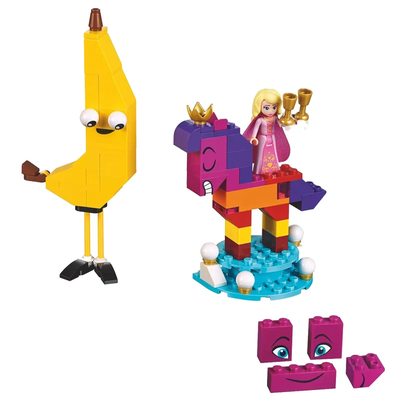 

2019 Toys Introducing Queen Watevra Wa'Nabi Compatible Legoines Movies 2 70824 Building Block Figure Brick Kids Christmas Gift