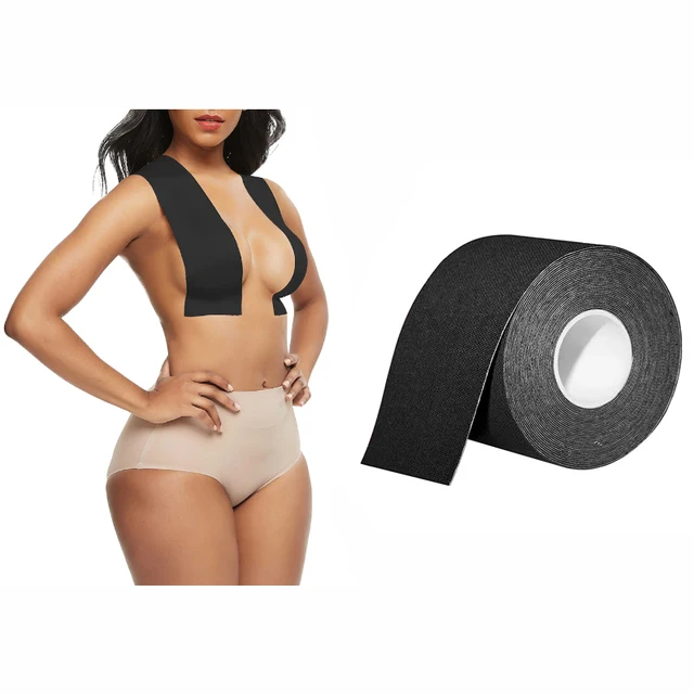 1 Roll 4m Boob Tape Women Breast Nipple Covers Push Up Bra Body Invisible  Breast Lift Tape Adhesive, पैंटी सेट - My Online Collection Store,  Bengaluru