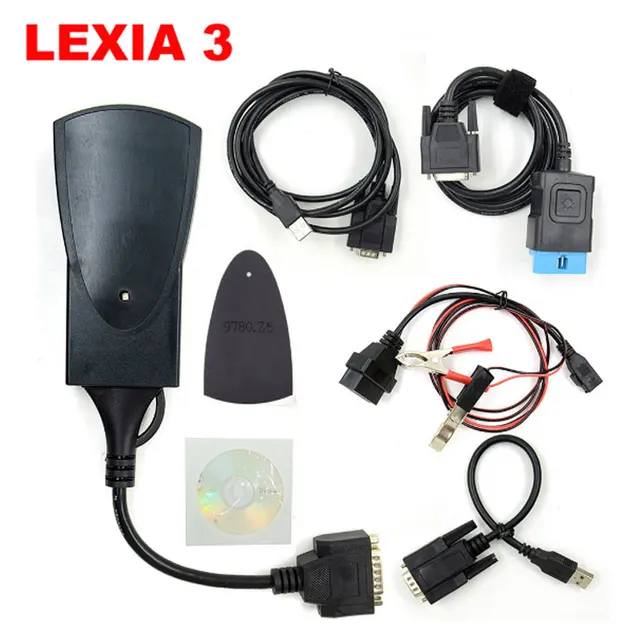 Generic Golden Full Lexia 3 PP2000 Diagbox V9.125 921815C Diagnostic Tool  Lexia V9.91 For Peugeot For Citroen Lexia3 Auto Scanner