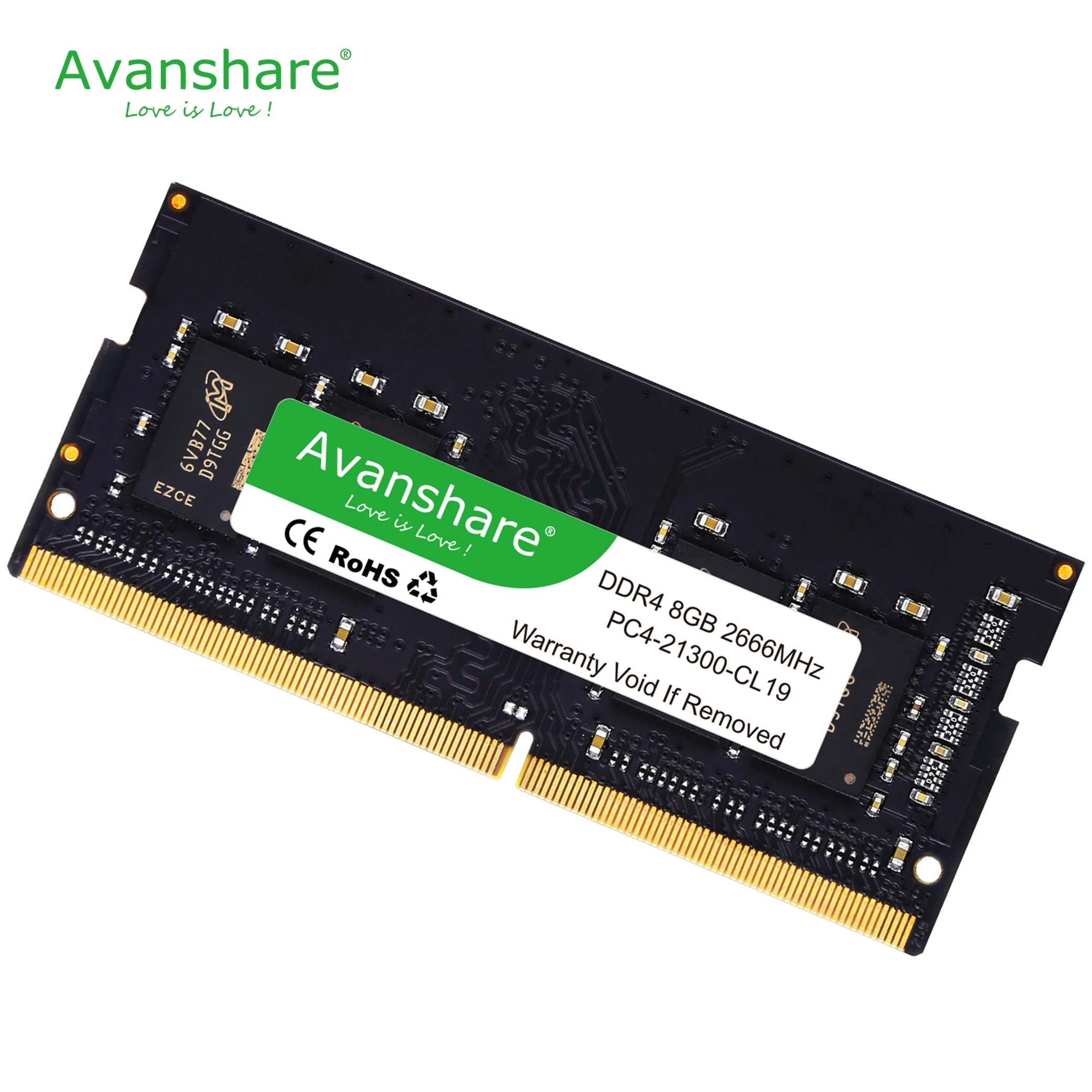  Avanshare ddr4 ram 8GB 4GB 16GB 2400MHz 2666 DIMM laptop Memory Support motherboard ddr4