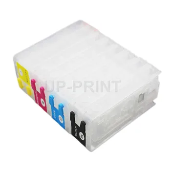 

UP 1set 4 color Refillable Ink Cartridge compatible For Epson TM-C3500 TM-C3510 TM-C3520 for GJiC22P Label Printer