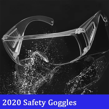 

Safety Goggles Protective Goggles Crystal Clear Eye Protection safety glasses for Construction, Shooting, Lab Work