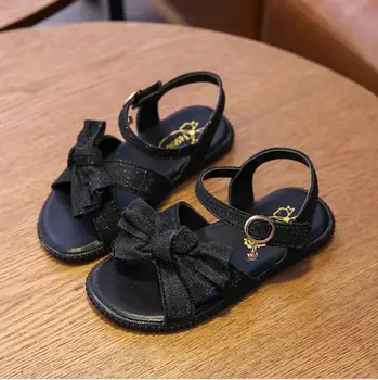 

Kids Sandals Summer Toddler Girls Sandals Fashion Open Toe Children Sandals Princess Elegant Beach Shoes Size 21-36