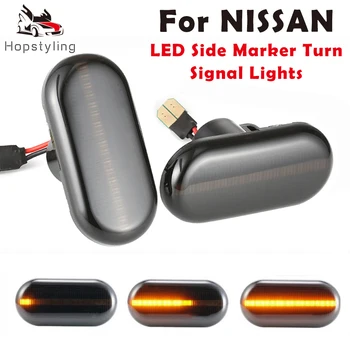

2Pcs For Nissan Interstar X70 Primastar X83 Kubistar X76 Led Dynamic Turn Signal Lights Side Marker